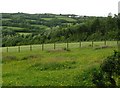 View into the Afon Lash valley