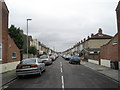 Looking northwards up Lichfield Road