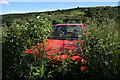 Abandoned car, Newsholme Dean