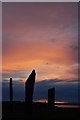 Sunset, Stones of Stenness