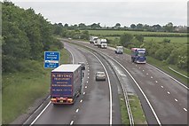 SE4482 : The A19 from the A170 overpass by Colin Grice