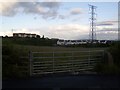 Gate to field by Cochno Road