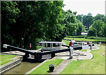 SP5968 : Watford Staircase Locks, Northamptonshire by Roger  D Kidd