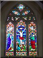 Stained glass window, St Peter ad Vincula, Tollard Royal