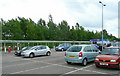 Car rental car park, Stansted