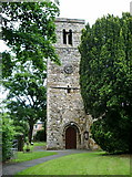 TA2606 : St Giles' Church, Scartho, Tower by Alexander P Kapp