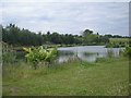 Fishing lake at The Boldings