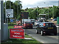 Roadworks on the A505