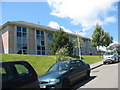 Site reception building on the Ffriddoedd residential site of UCNW Bangor