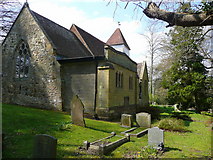 TQ5139 : St. Martin of Tours church, Ashurst by Jonathan Billinger