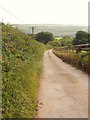 Public footpath/farm lane to the north east of Hafodheulog