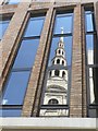 City of London: reflections of St. Bride?s