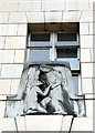 Eric Gill relief, Moorfields Eye Hospital