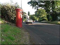 SZ0796 : East Howe: postbox № BH10 80, East Howe Lane by Chris Downer
