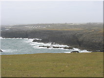 SH2576 : View north from the Bwa Du headland by Eric Jones