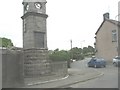 War Memorial clock at Gwalchmai Crossroads