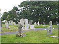 Ancient stone cross in Penmarth Cemetery