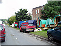 Gypsy encampment, Cowm Park Way, Whitworth