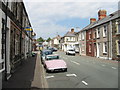 Looking NW along May Street, Cardiff