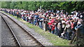 Crowds at Rawtenstall Station 2008