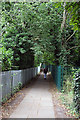 Footpath to Lyndhurst Gardens
