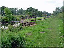 SE7845 : Sandhill Lock, Pocklington Canal by Peter Church