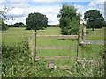 Stile on a little used footpath