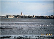 NO6757 : View across Montrose Basin mud flats by Stanley Howe