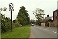 The village sign at Bulmer