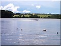 Waterskiing on Carr Mill Dam