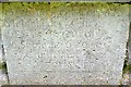SY7188 : Tomb inscription Whitcombe Churchyard by Nigel Mykura