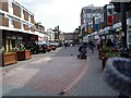 Towards the marketplace from the bus station