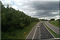 Crossing the M58, looking East