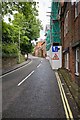 Looking up East Hill, Winchester