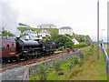 "The Jacobite" departs from Mallaig