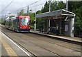 Tram at Priestfield Metro Stop