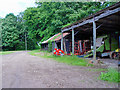 Farm buildings, Brackenborough Hall