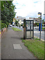 Phone box on Albert Road