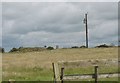 Triangulation Pillar north of the hamlet of  Carmel