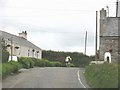 The Benllech-Llannerch-y-Medd road west of Bachau