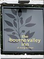 Sign for the Bourne Valley Inn