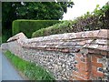 Wall at Bourne Court