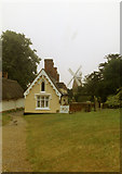 TL6030 : Almshouses & windmill by Row17