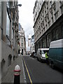 Looking towards Eastcheap from the northern end of Botolph Lane