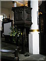 The pulpit at St Magnus-the-Martyr