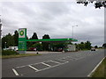 TL3559 : Childerley Gate BP filling station by Keith Edkins