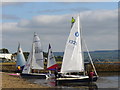 Dinghies at Findhorn