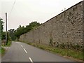 Substantial wall on Old Down Hill Tockington