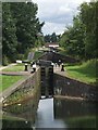 SP0099 : Walsall Branch Canal - Three locks of the 'Walsall Eight ' flight by John M