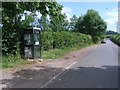 Telephone kiosk at Lydeard St. Lawrence